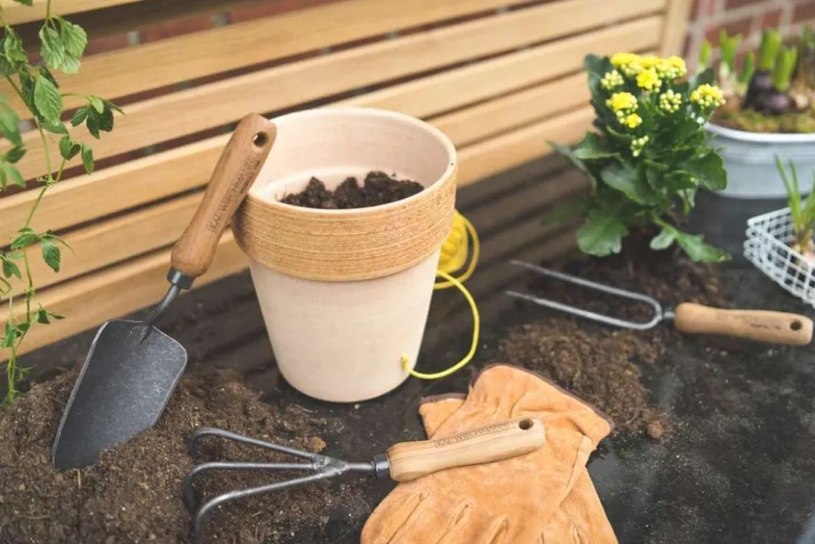 Teak Grubber geschmiedet