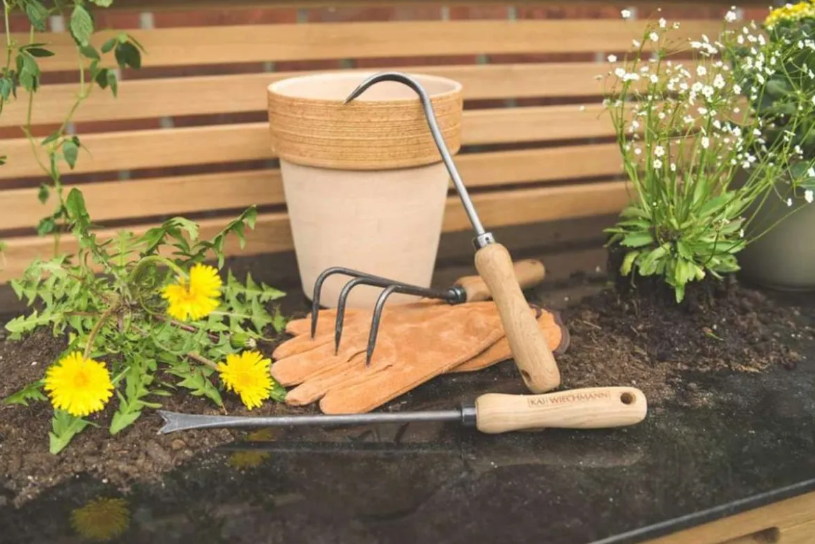 Teak Grubber geschmiedet