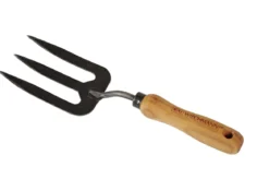 Teak Handgabel geschmiedet