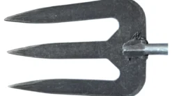 Teak Handgabel geschmiedet