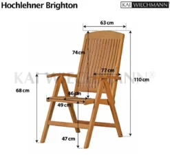 Teak Hochlehner Brighton
