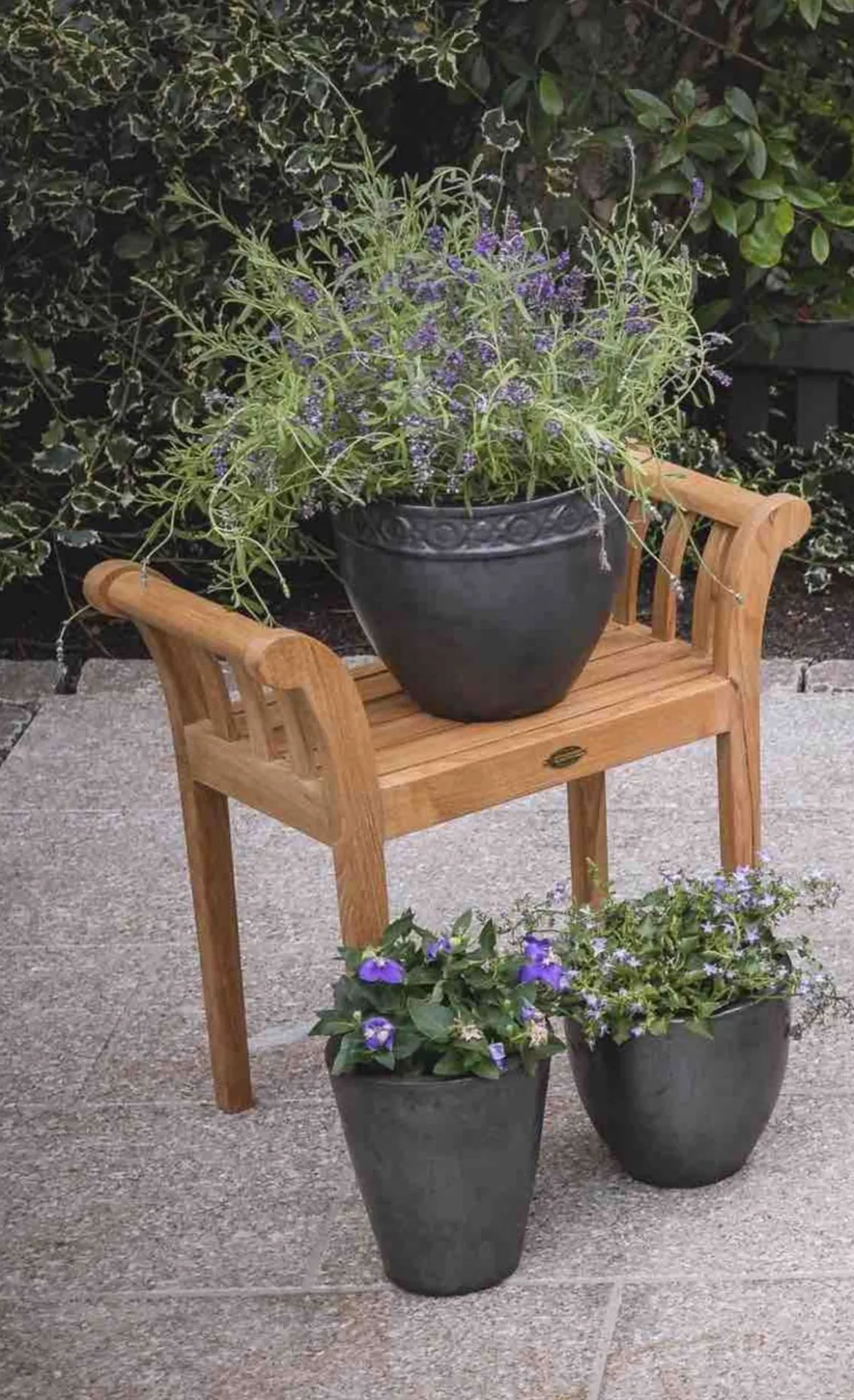 Teak Hocker Elba