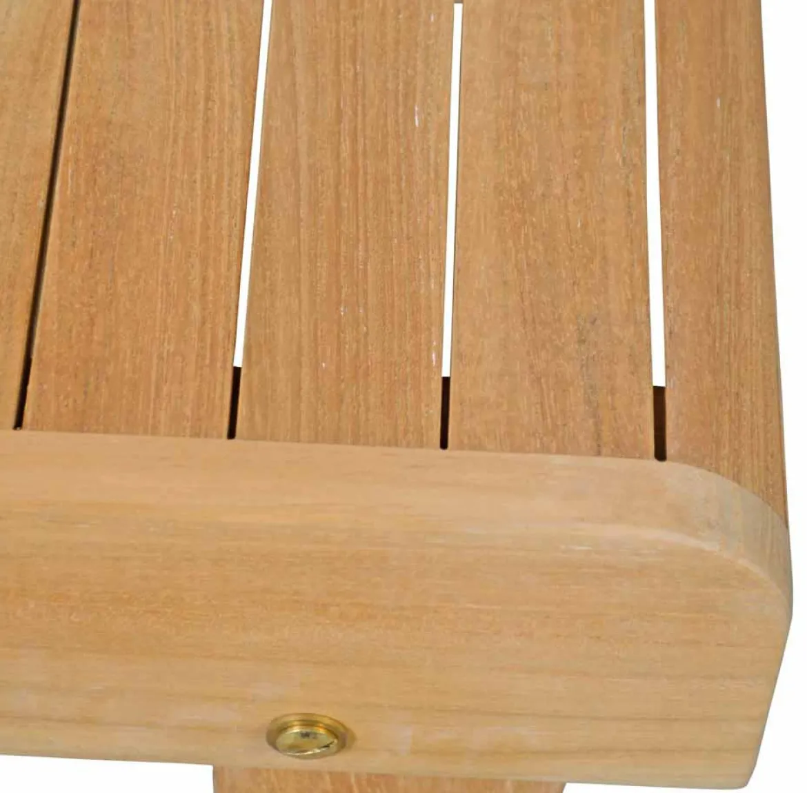 Teak Hocker zum Hamburger Alstersessel