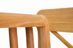 Teak Hofbank Biedermeier