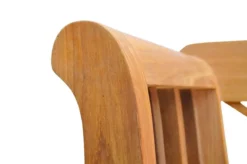 Teak Hofbank Biedermeier