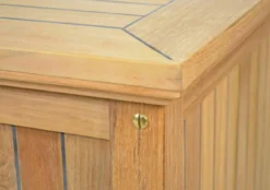 Teak Kissentruhe Catania