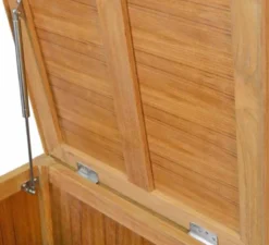 Teak Kissentruhe Catania klein