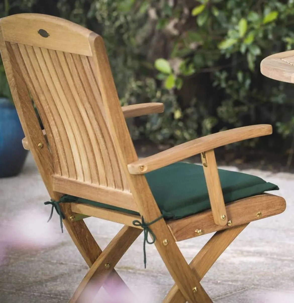 Teak Klappstuhl Brighton mit Armlehnen
