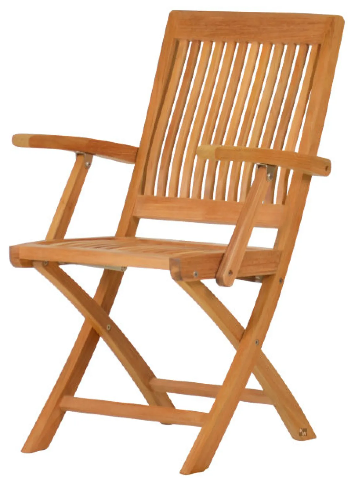 Teak Klappstuhl Vitello mit Armlehnen