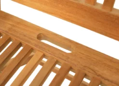 Teak Klappstuhl Vitello mit Armlehnen
