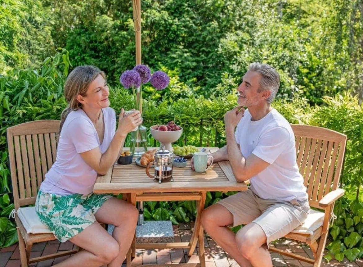 Teak Klapptisch Brighton rechteckig