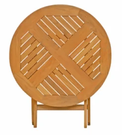 Teak Klapptisch rund Ravenna 90 cm