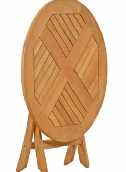 Teak Klapptisch rund Ravenna 120 cm