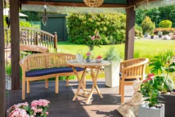 Teak Klapptisch rund Ravenna