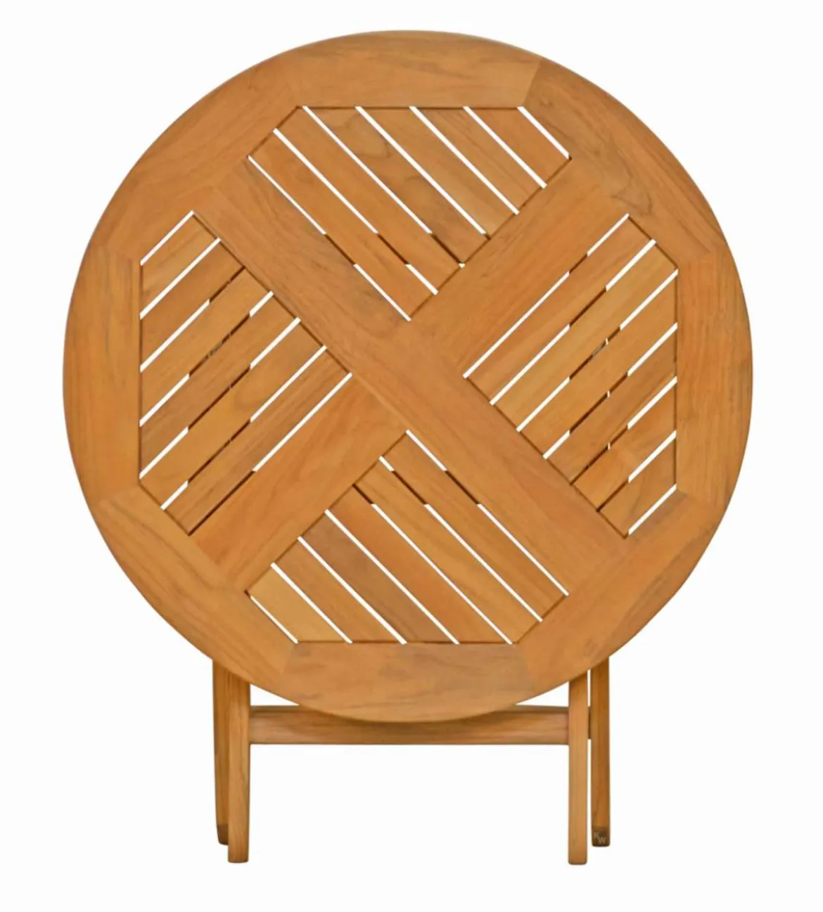 Teak Klapptisch rund Ravenna