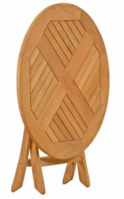 Teak Klapptisch rund Ravenna