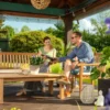 Teak Lounge Couchtisch Paderno