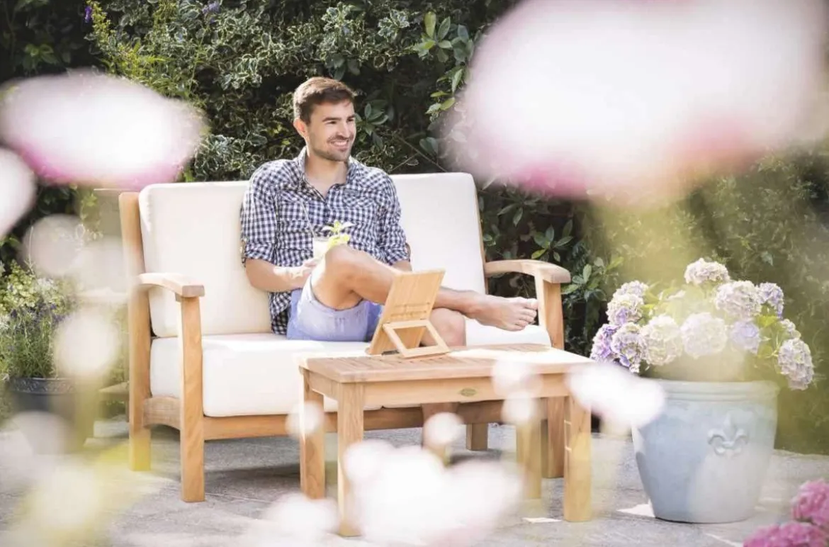 Teak Lounge Sessel Paderno