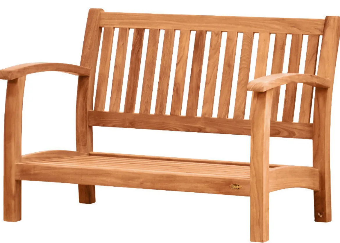 Teak Lounge Sofa 2-Sitzer Paderno