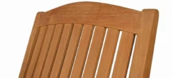 Teak Schaukelstuhl Brighton