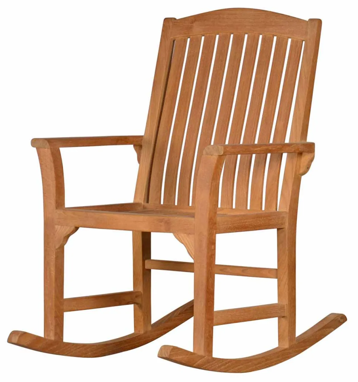 Teak Schaukelstuhl Brighton