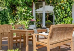 Teak Sitzgruppe Brighton mit Sesseln 1-8 Personen