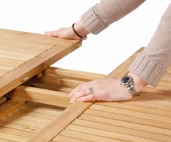 Teak Sitzgruppe Brighton oval 6-12 Personen mit Ausziehfunktion