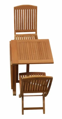 Teak Sitzgruppe Brighton 1-4 Personen mit Klappfunktion