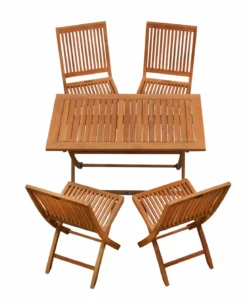Teak Sitzgruppe Fano und Vitello 1-4 Personen mit Klappfunktion