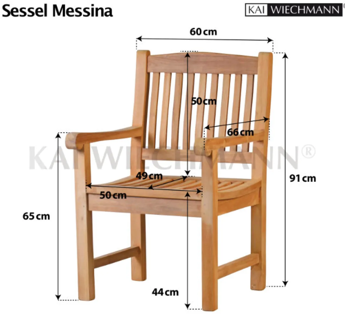 Teak Sitzgruppe London und Messina 1-8 Personen