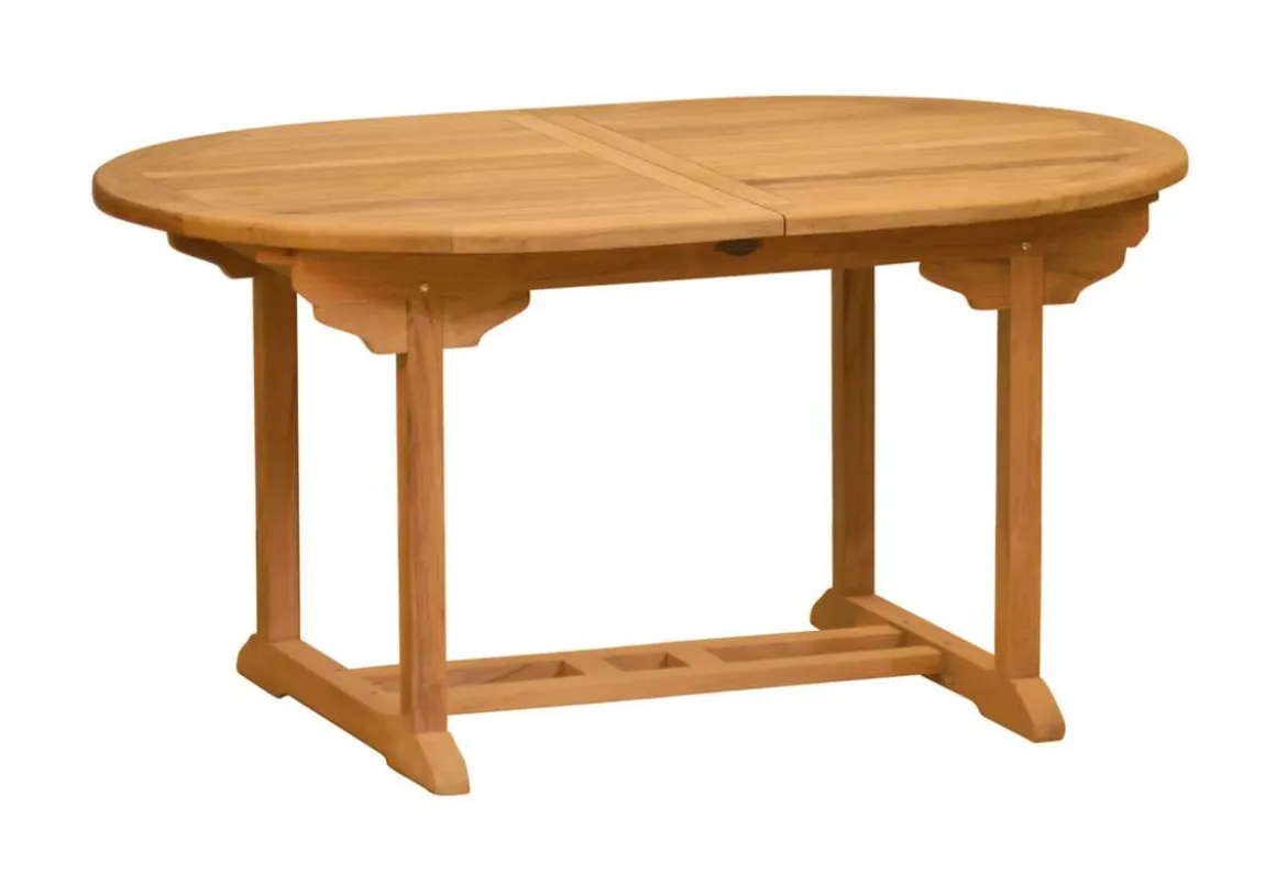 Teak Sitzgruppe Orvieto und Vitello 4-10 Personen mit Ausziehfunktion
