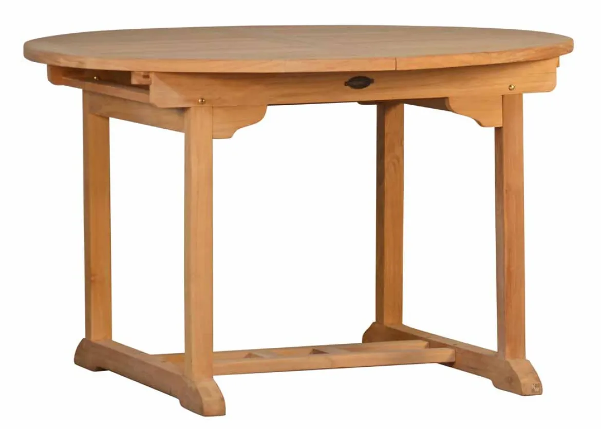 Teak Sitzgruppe Rondo und Pisa 6-8 Personen mit Ausziehfunktion