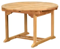 Teak Sitzgruppe Rondo und Vitello 6-8 Personen mit Ausziehfunktion