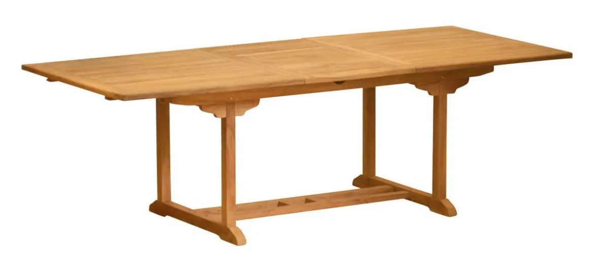 Teak Sitzgruppe Tivoli und Vitello 4-10 Personen mit Ausziehfunktion