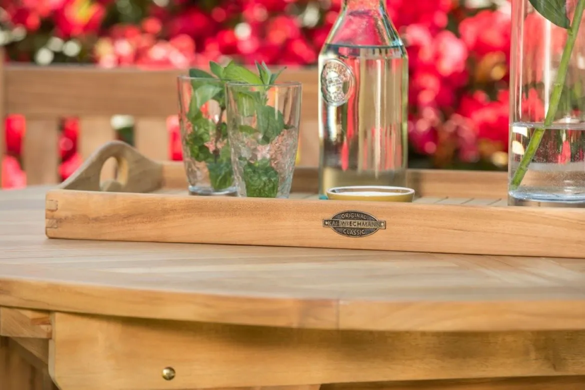Teak Tablett Vasso