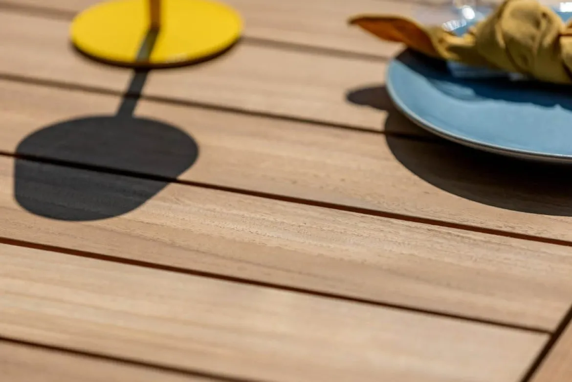 Teak Tisch Edelstahl Triton