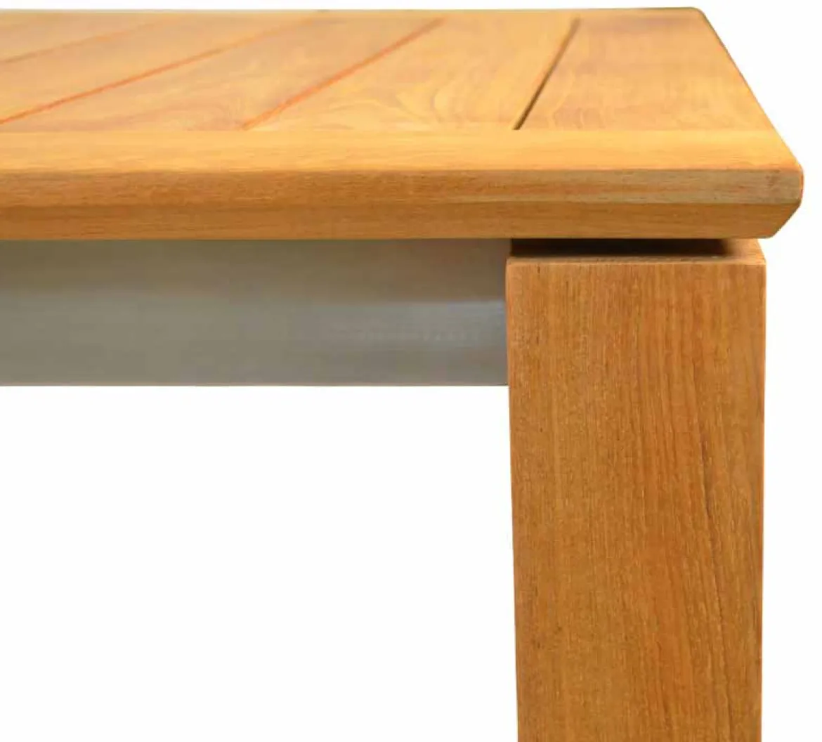 Teak Tisch Edelstahl Triton