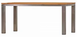 Teak Tisch Hamilton Edelstahl