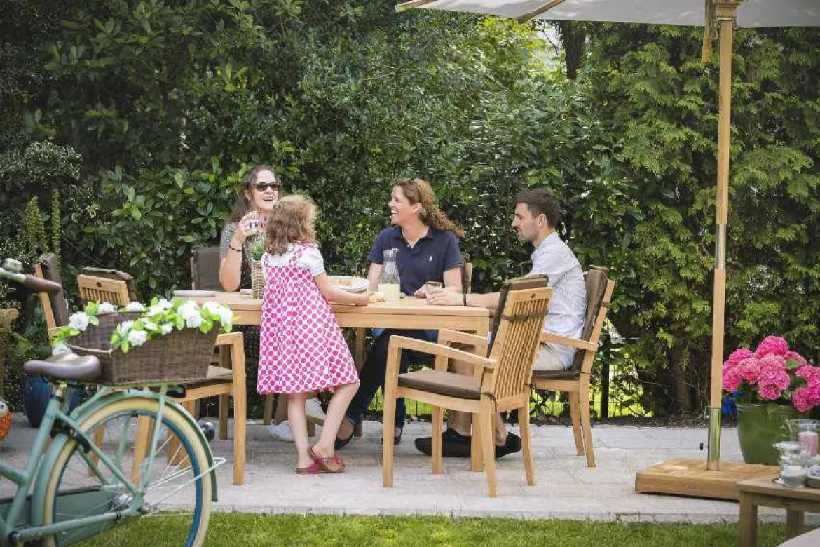 Teak Tisch Notting Hill 90 cm