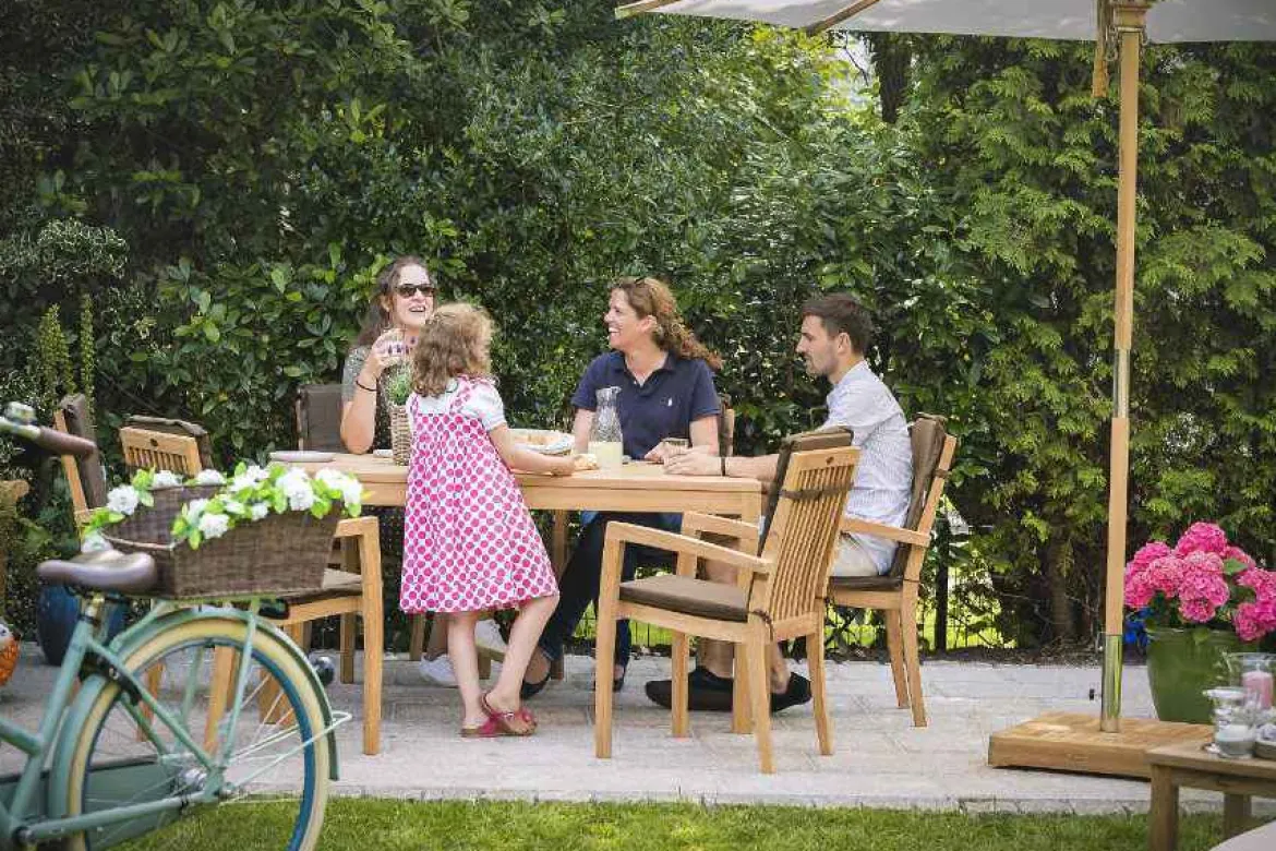 Teak Tisch Notting Hill 120 cm
