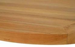 Teaktischplatte rund 60 cm Durchmesser