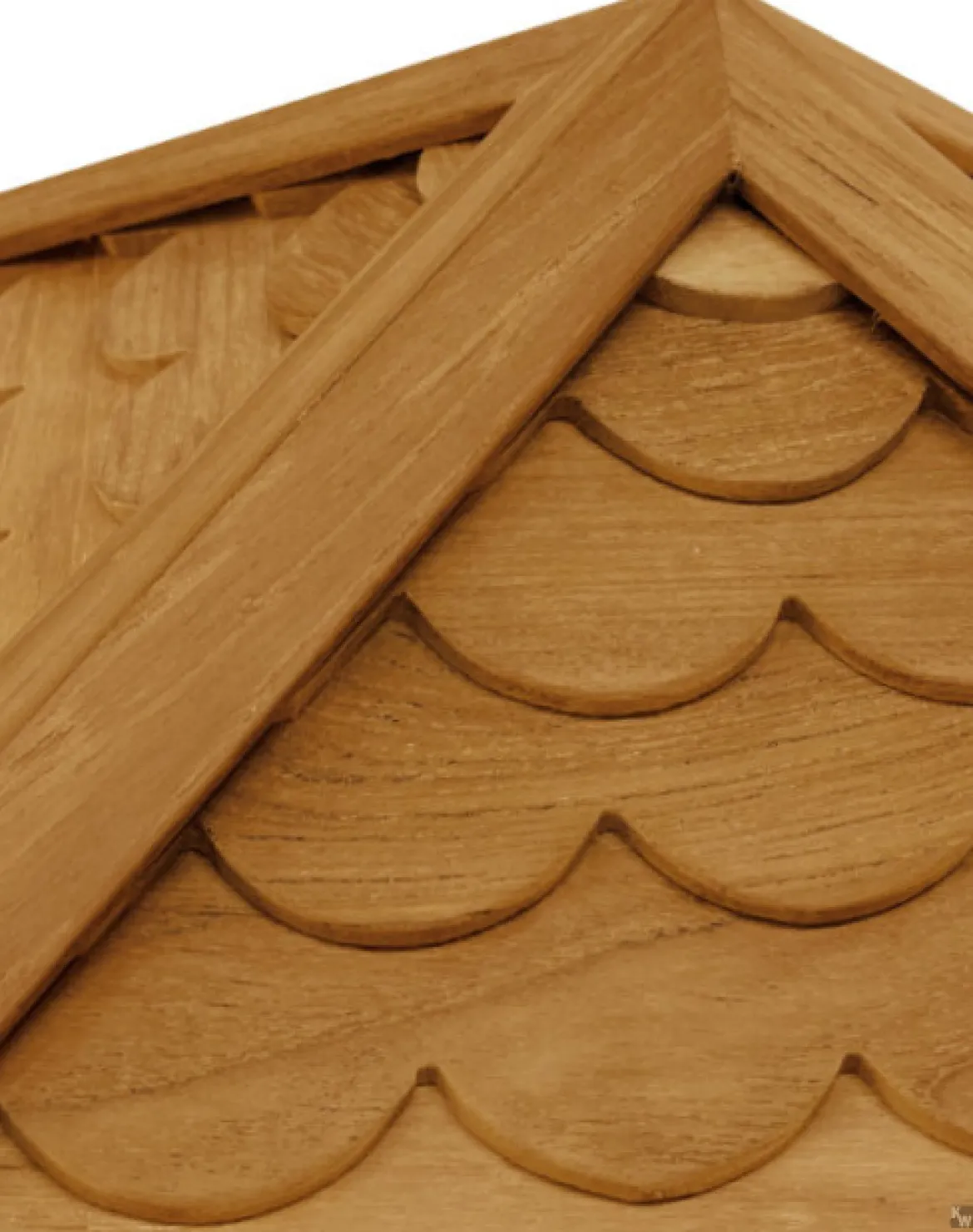 Teak Vogelfutterhaus Elsa