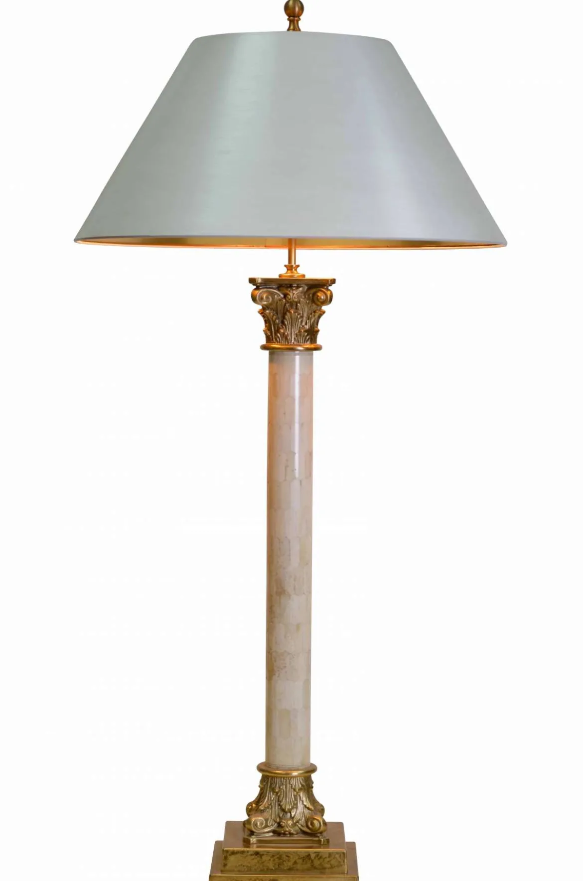 Tischleuchte Marmorsäule