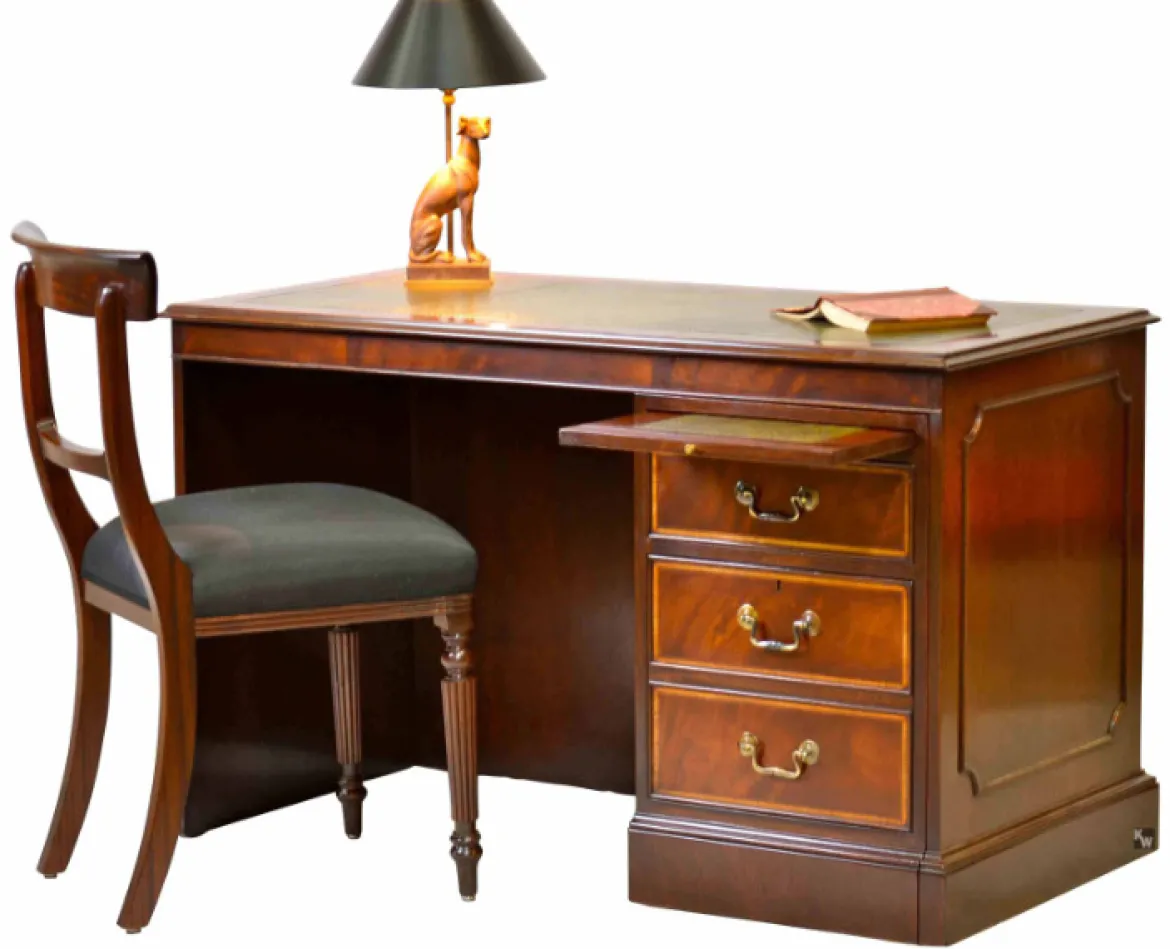 Typist Desk Mahagoni