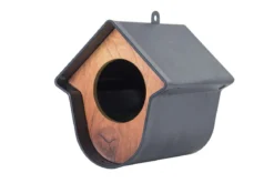 Vogelhaus Evie in anthrazit