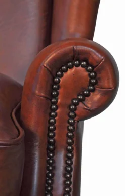 Wing Chair Rindsleder