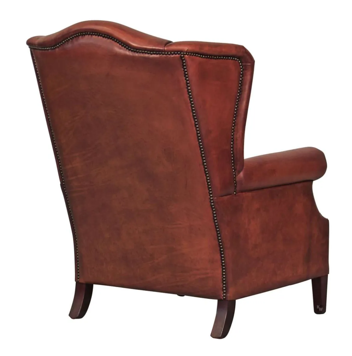 Wing Chair Rindsleder