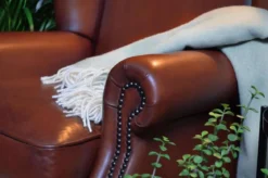 Wing Chair Rindsleder