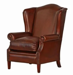 Wing Chair Vintage dark brown