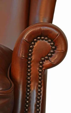 Wing Chair Vintage dark brown